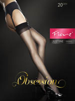 Fiore - Sheer Stockings Justine Black