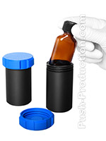 Poppers Keeper Big Slim - Schwarz/Blau