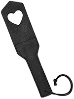Leather Heart Paddle