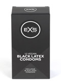 EXS - Black Latex Condoms - 12 pieces