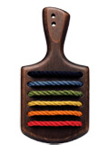 Rainbow Wooden Paddle