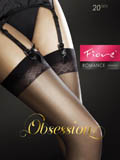 Fiore - Sheer Stockings Romance Black